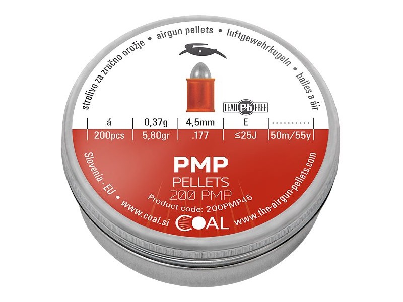 Diabolo COAL PMP 4,5 mm - 200 pezzi