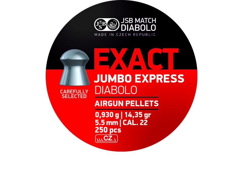 Diabole 5,5 JSB Exact jumbo EXPRESS - 14,35 gr