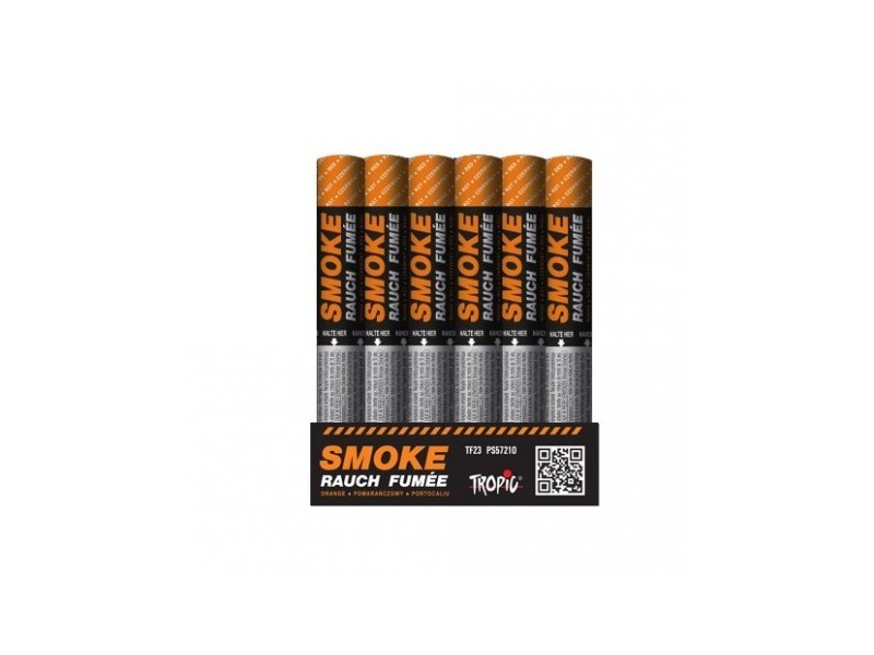 Handfackel TROPIC orange 90 sek - 1 Stück