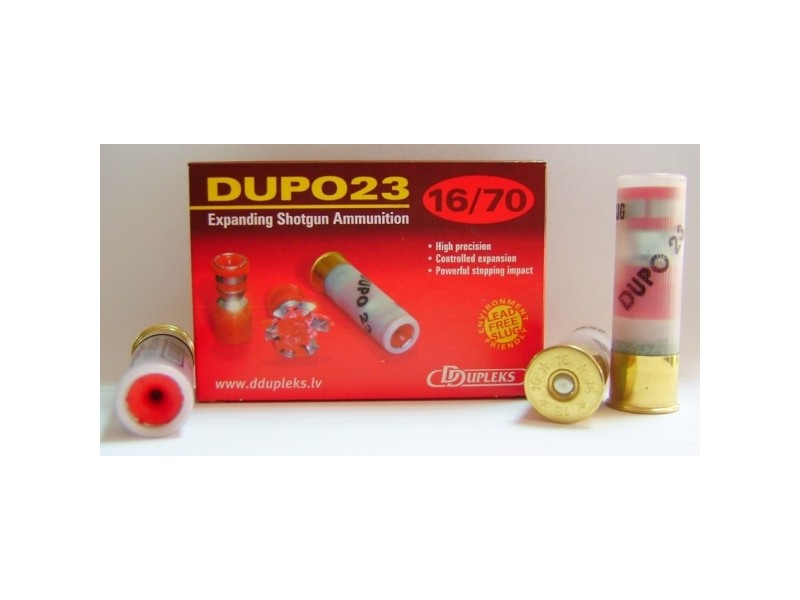 Naboj DDUPLEKS 16/70 23g DUPO 23 - podkaliberna