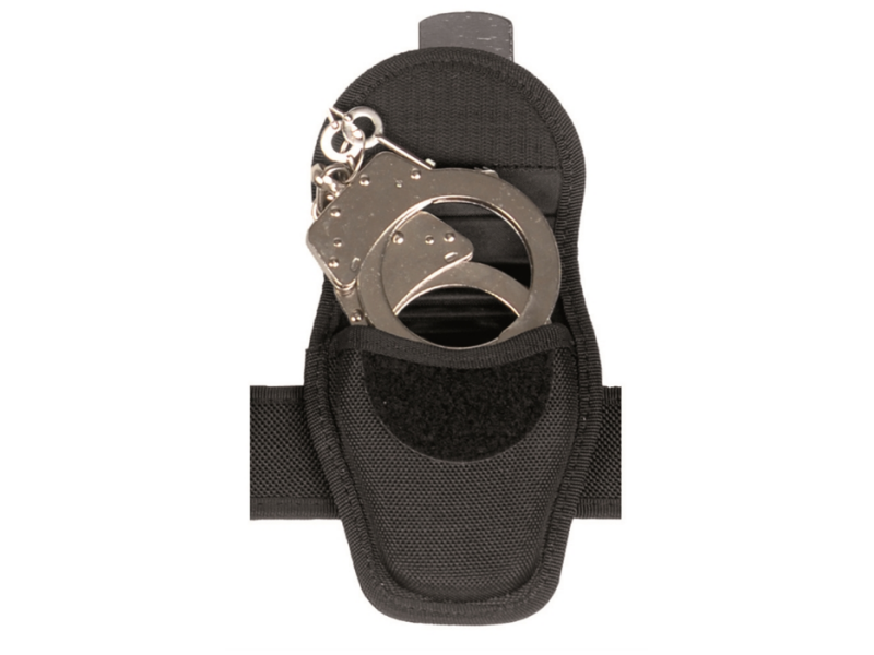 BLACK SEC.HAND CUFFS POUCH W. VELCRO