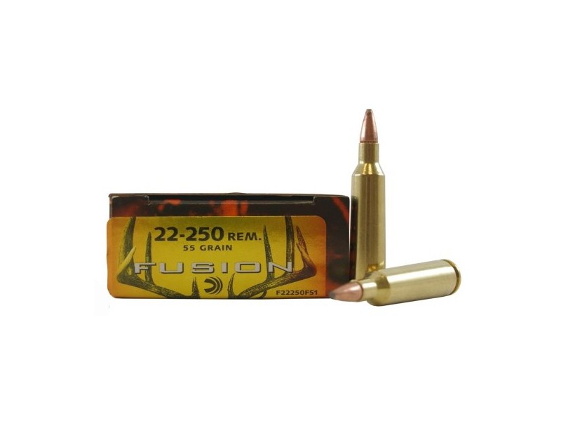 Naboj FEDERAL 22-250 Remingoton - 55gr/3,56g