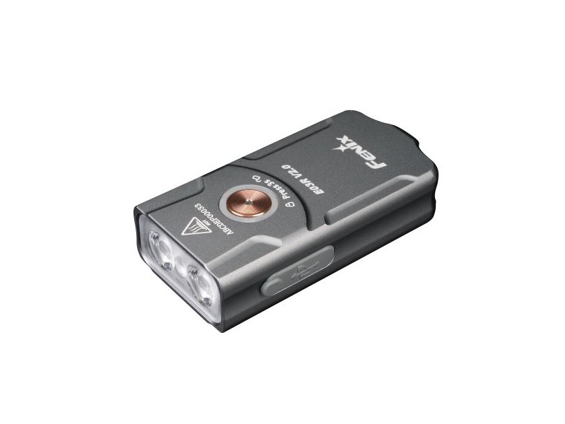 Mini rechargeable flashlight FENIX E03R V2.0 keychain - 500 lm