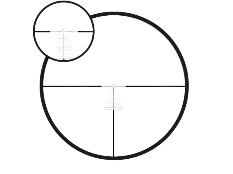 Strelni daljnogled MEOPTA Optika6 4,5-27x50 RD FFP