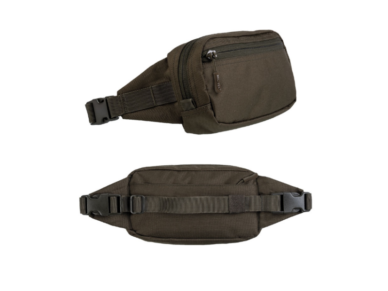 GREEN FANNY PACK ′TRAVELLER′ - MILTEC