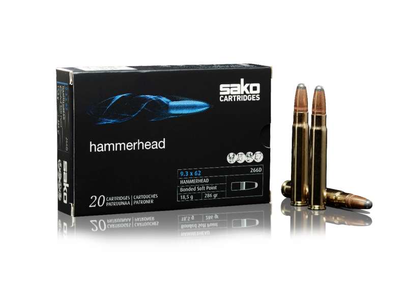 Naboj SAKO Hammerhead 9,3x62 18,5 g