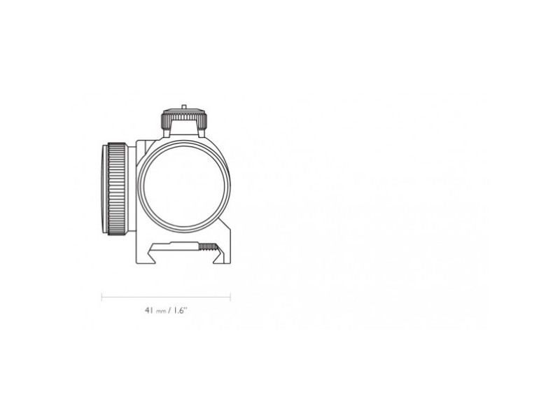 Red dot sight Hawke VANTAGE 1X20 WEAVER