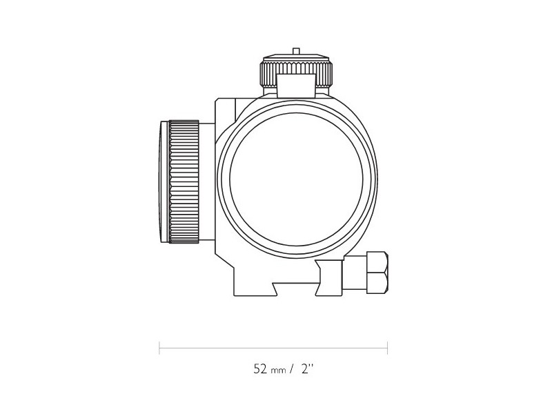 Optična pika HAWKE Vantage 1X30 9-11 mm