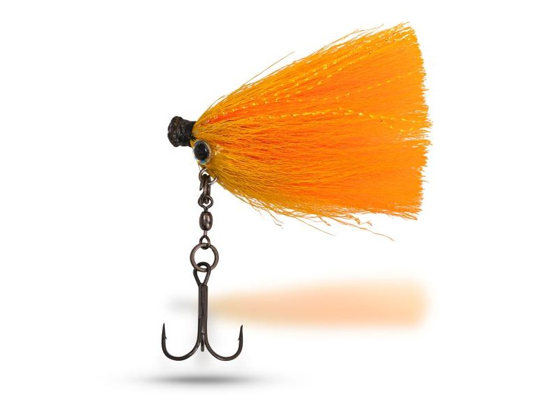 Jig ZEBCO Mouse Jig Head - rdeče/rumen