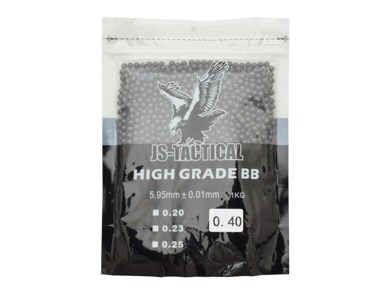 Pallini JS-Tactical 0,40 - 2500 pezzi - neri