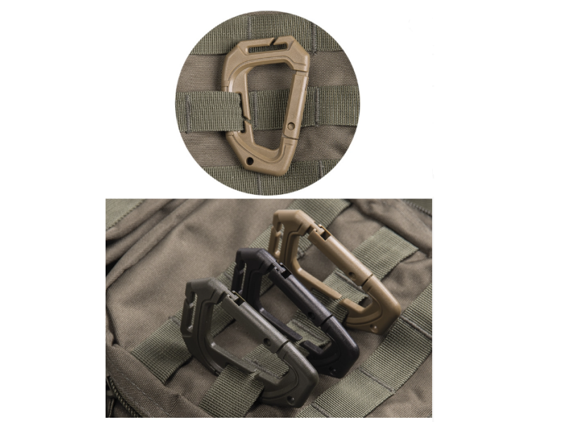 Taktički karabin ABS plastika 8,5 cm COYOT - 2 kom