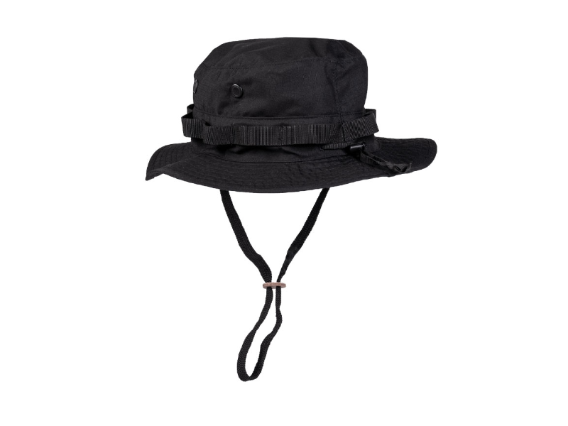 US BLACK GI BOONIE HAT