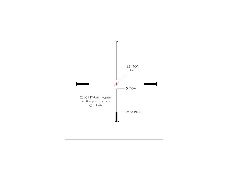Telescopio da caccia HAWKE VANTAGE 30 WA 1-4×24 L4A DOT