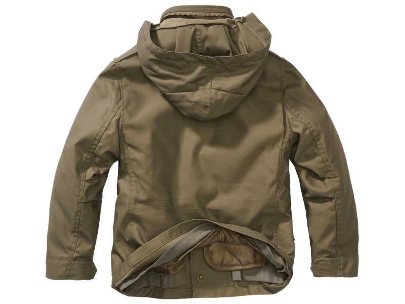 Jakna otroška s podlogo M65 Brandit zelena