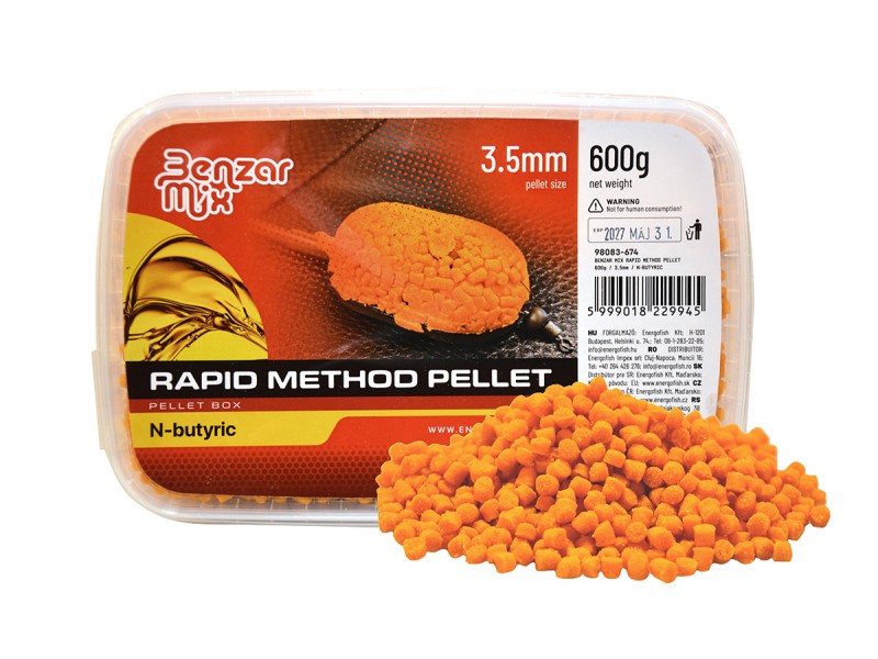 Peleti BENZAR MIX Rapid Method Sladea Maslena Kislina - 600g