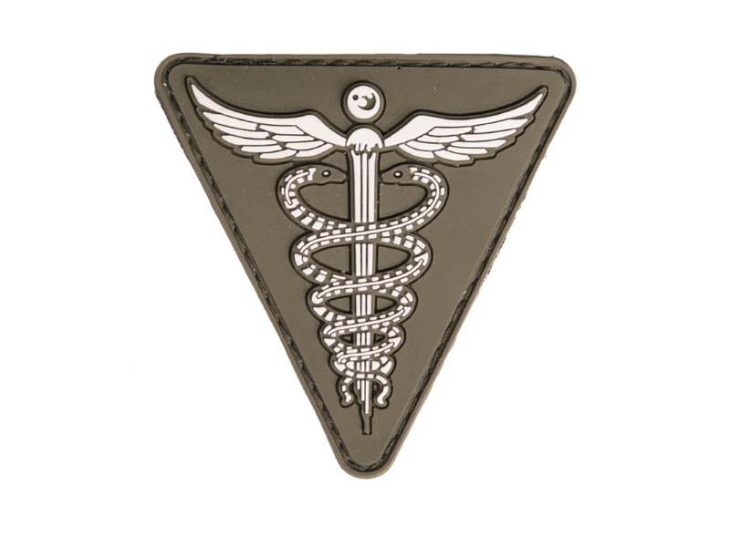Patch MEDIC olive - hedgehog