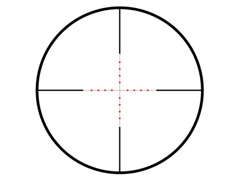 HAWKE VANTAGE IR 4-12X50 MIL DOT IR RETICLE