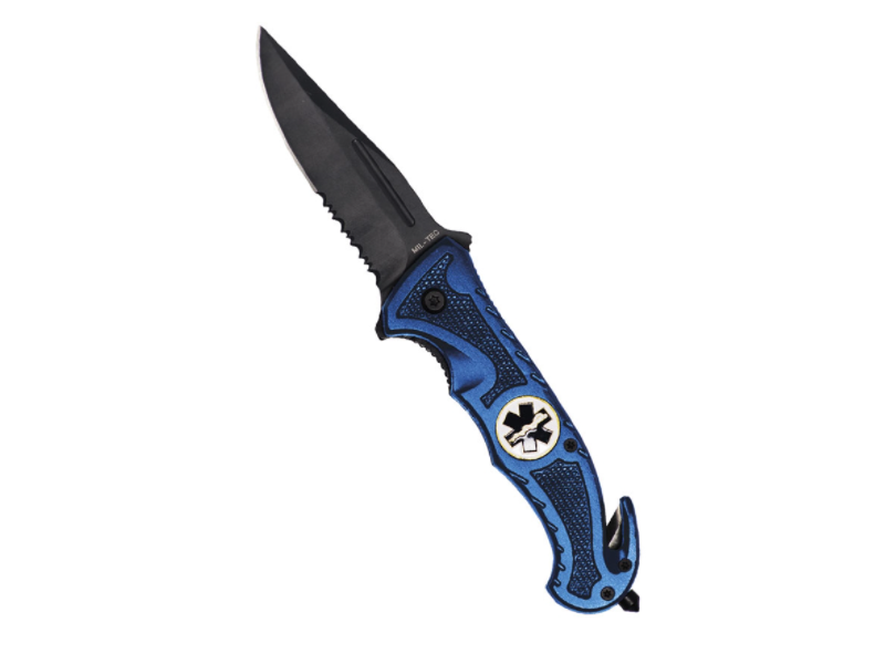 Folding knife MILTEC BLUE CAR KNIFE ′RESCUE′