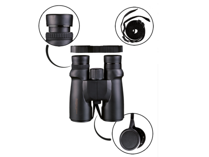 Binoculars MILTEC 8x42 WP - black