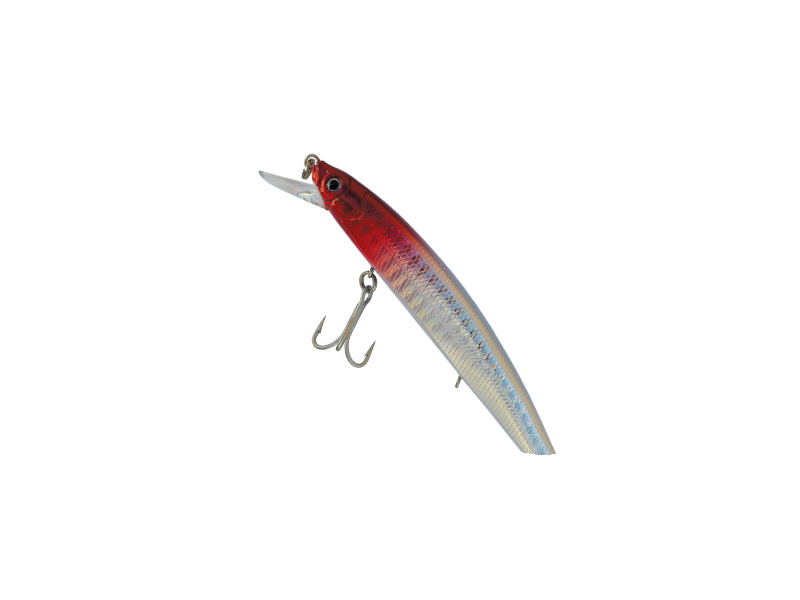 Wobbler DTD Mini Barracuda 95 mm - red head