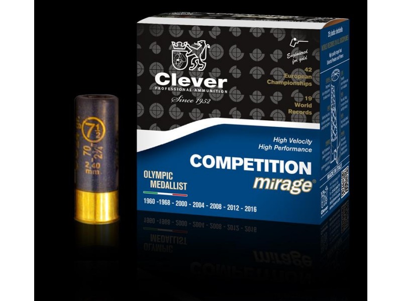 Naboj CLEVER Mirage competition T2 28g. 7,5 - TRAP