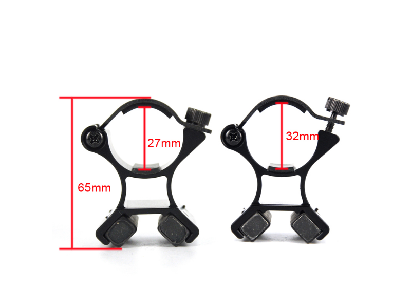 Montaggio per torcia magnetico - 30 mm