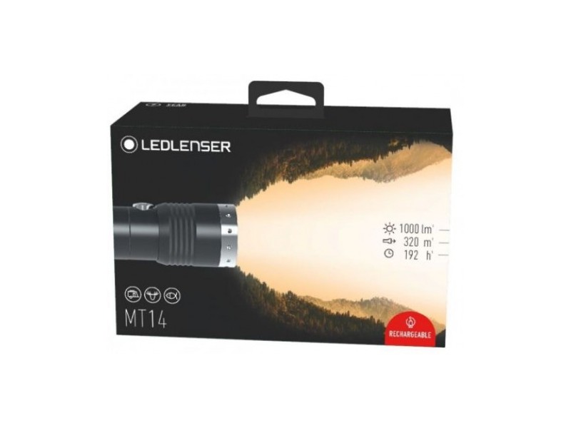 Flashlight LED LENSER MT14 Rechargeable