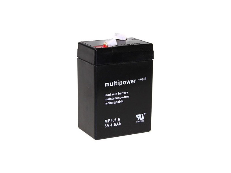 Polnilna baterija MULTIPOWER MP4,5-6 Pb 6V / 5Ah