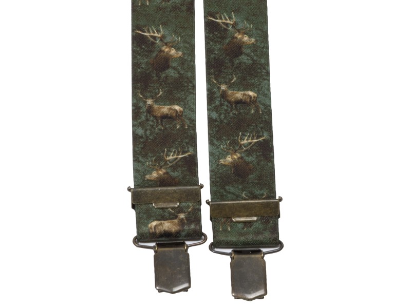 Suspenders AKAH Deer green