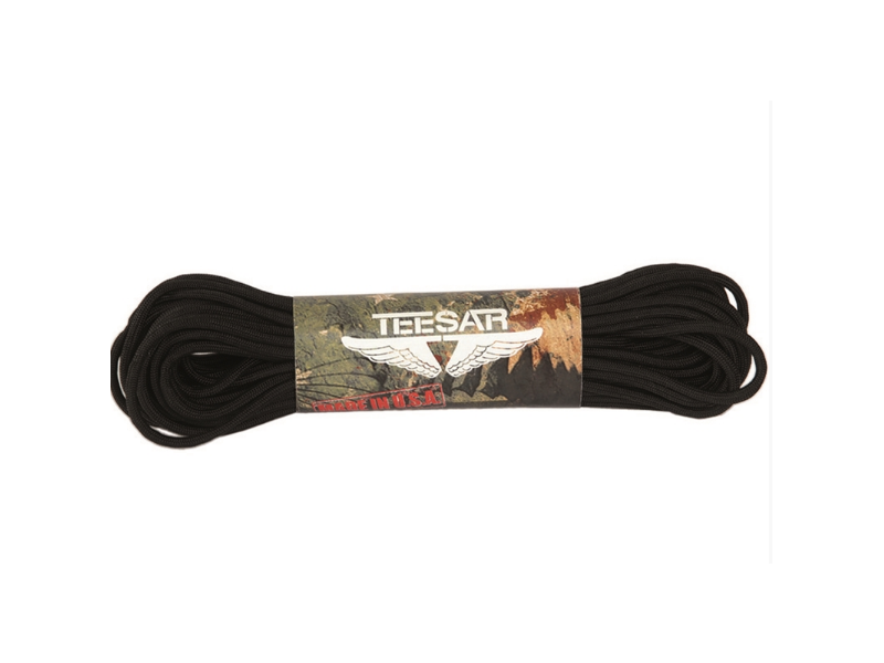 US BLACK 100FT. PARACORD