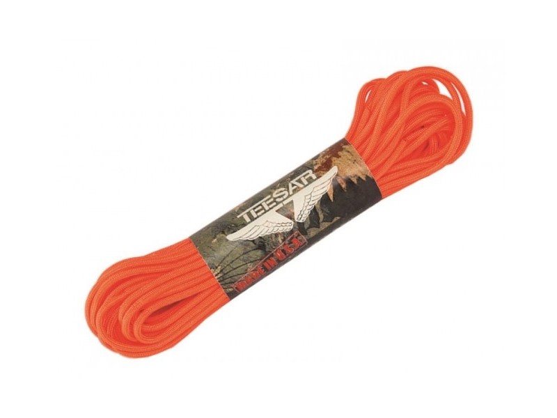 Vrvica PARACORD 550 - 100 ft oranžna