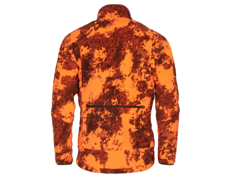Wendbare Fleecejacke PINEWOOD Furudal Fleece - grün/orange