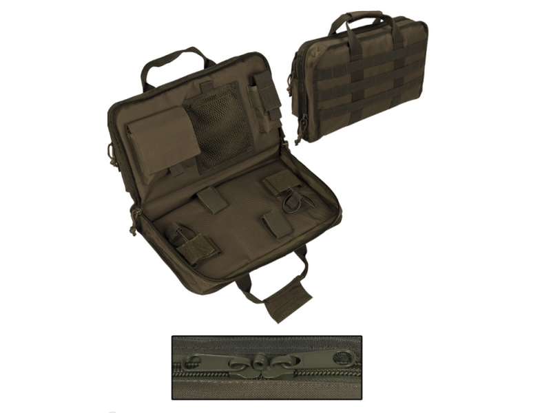 BLACK TACTICAL PISTOL CASE LARGE