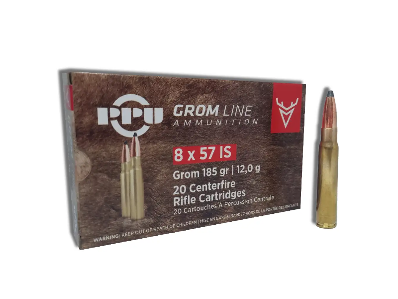 Naboj PPU 8x57 JS Grom 12,0g