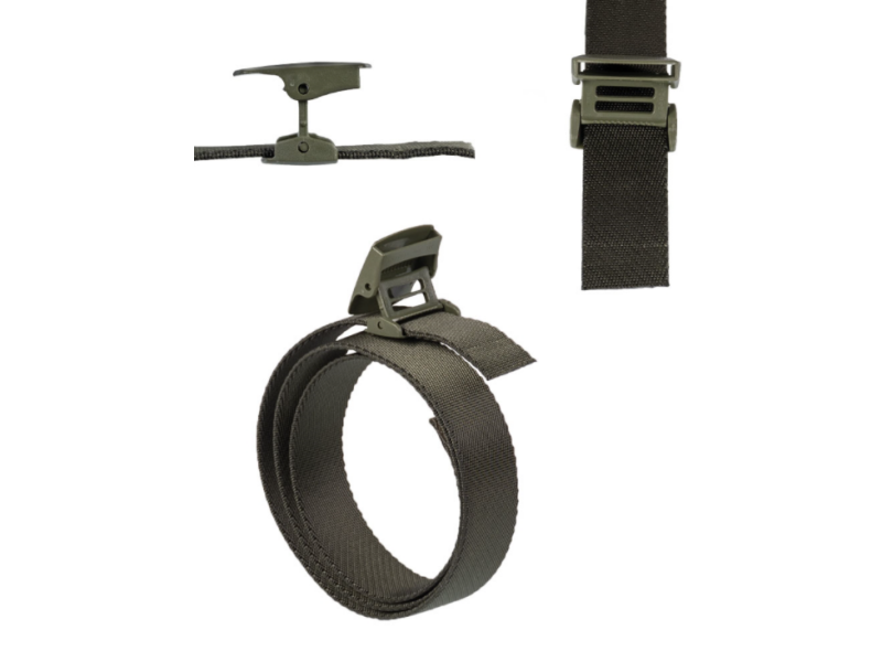 Belt MILTEC Quick release elastic 38 mm - green