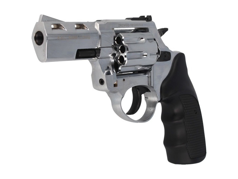Signal revolver ZORAKI R2 - 3 inch - 9mmR - 380R - shiny chrome