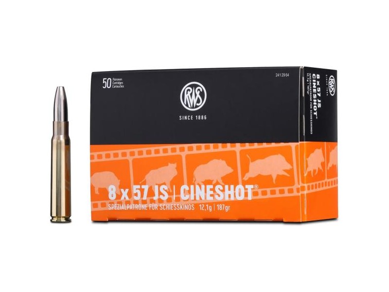 Naboj RWS 8x57 JS Cineshot 12,1 g