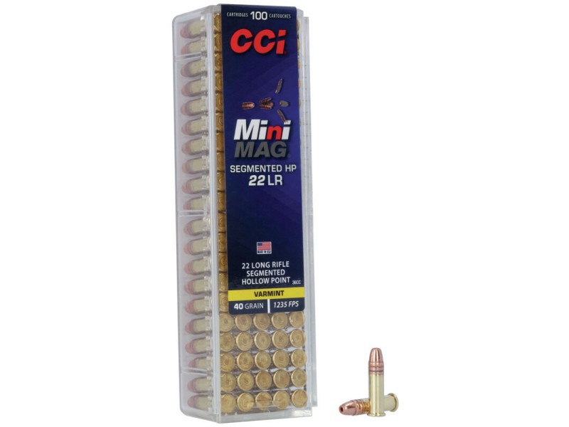Naboj CCI Segmented HP 22 l.r. - 2,59g/40gr
