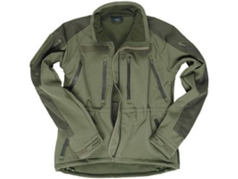 Softshell jacket MILPLUS oliv green