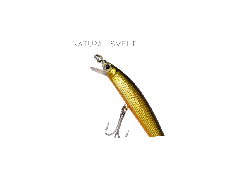 Vobler DTD Srdela - natural smelt 70 mm