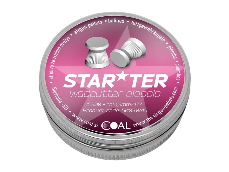 Diabole COAL Starter Wadcutter 4,5 mm - 500 kos