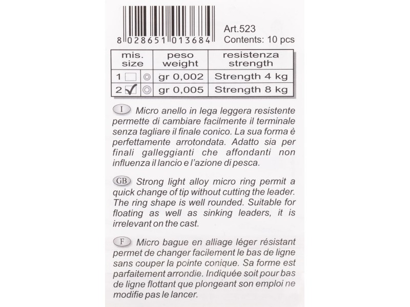 Anelli STONFO Joint rigs - 8kg