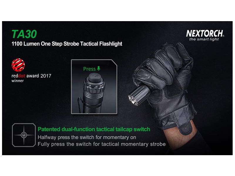Svjetiljka NEXTORCH TA30 - punjiva