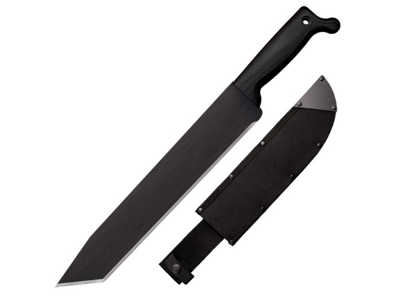 Tanto Machete SOLD STEEL (With Sheath)