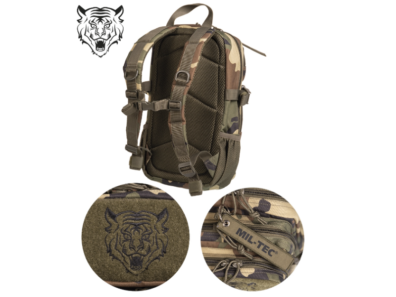 Dječji vojni ruksak MILTEC ASSAULT woodland