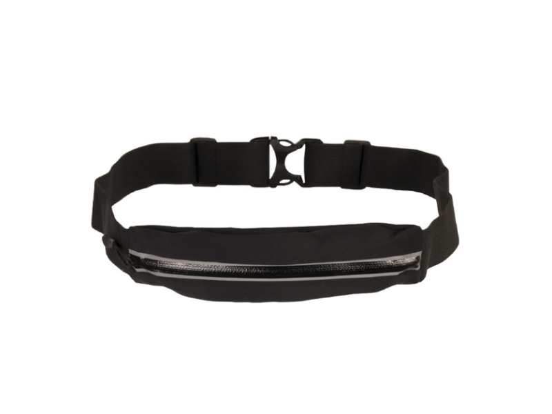 Black LYCRA® MONEY BELT