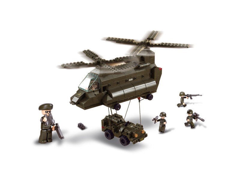 Set za sastavljanje SLUBAN transportni helikopter