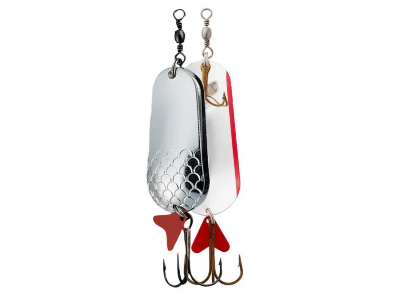 Dvojna žlica DAM Twin Spoon 2xSrebrna
