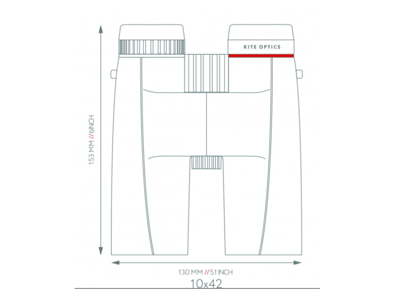 Daljnogled KITE OPTICS Ursus 10x42