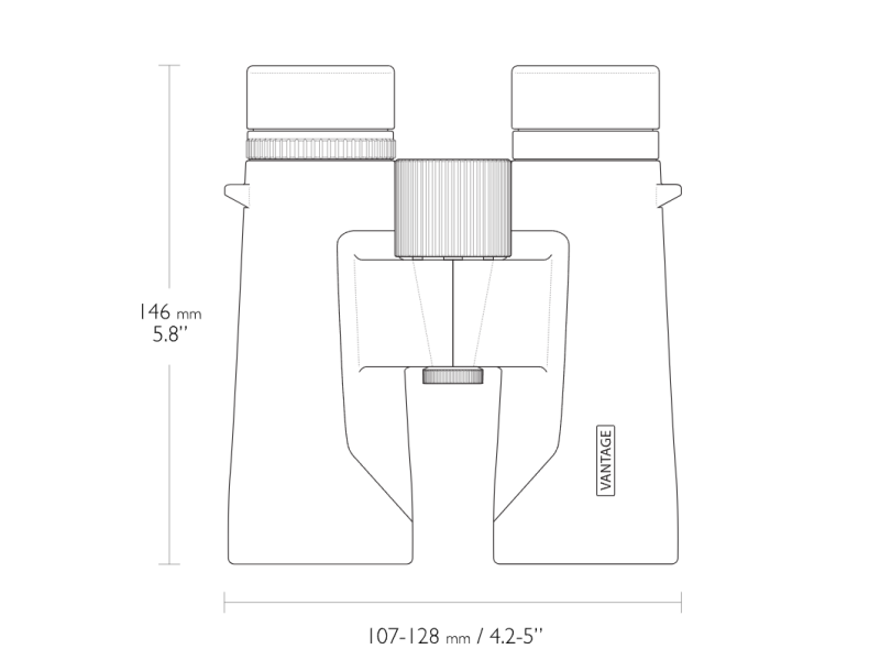 Daljnogled HAWKE Vantage 8x42 - zelen